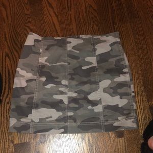 Camo skirt